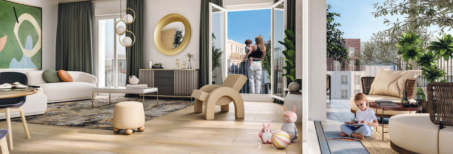 Appartement neuf T1, T2, T3, T4 Pièce 25 à 82 m² à vendre à Rouen (76000)