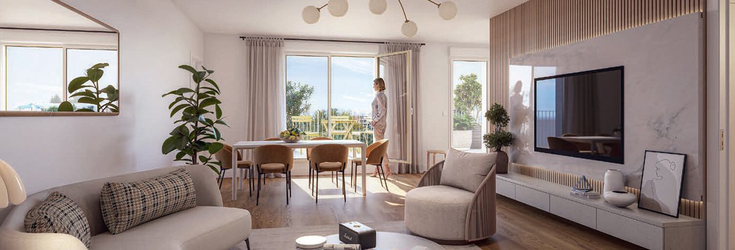 Appartement neuf T2, T3, T4, T5 Pièce 37 à 107 m² à vendre à Avrillé (49240)