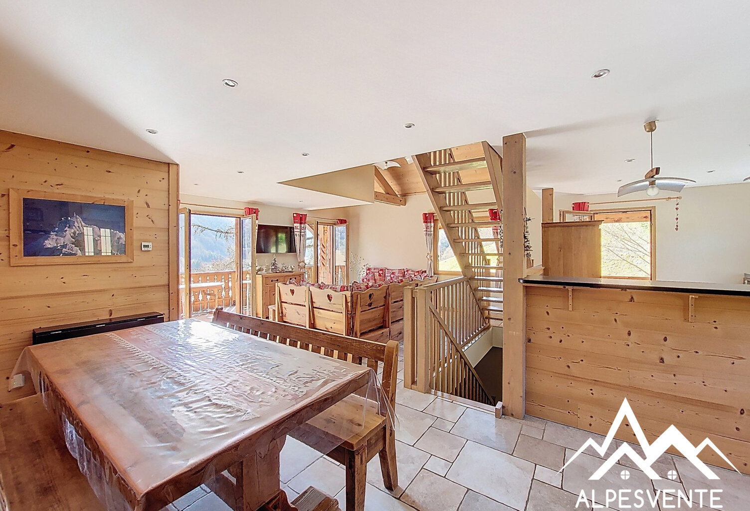 A louer chalet à Bellevaux — photo 1