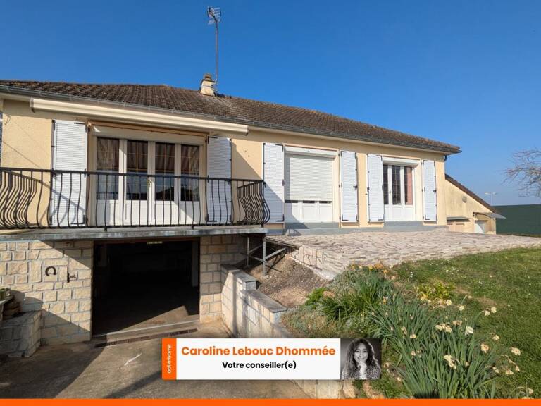 Pavillon traditionnel 125 m² (3 ch. de plain-pied + sous-sol aménagé indépendant), terrasse plein sud sur jardin 800 m² — Mamers — photo 1