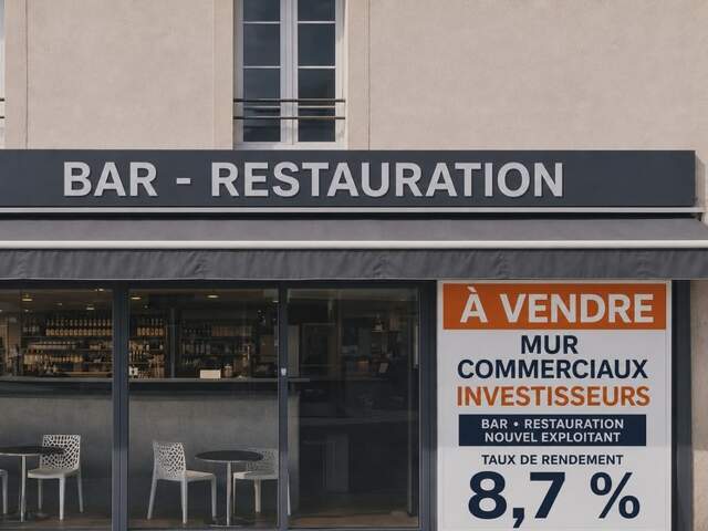 MURS COMMERCIAUX – INVESTISSEMENT LOCATIF - BAR – PETITE RESTAURATION - CENTRE-VILLE - REDON — photo du bien