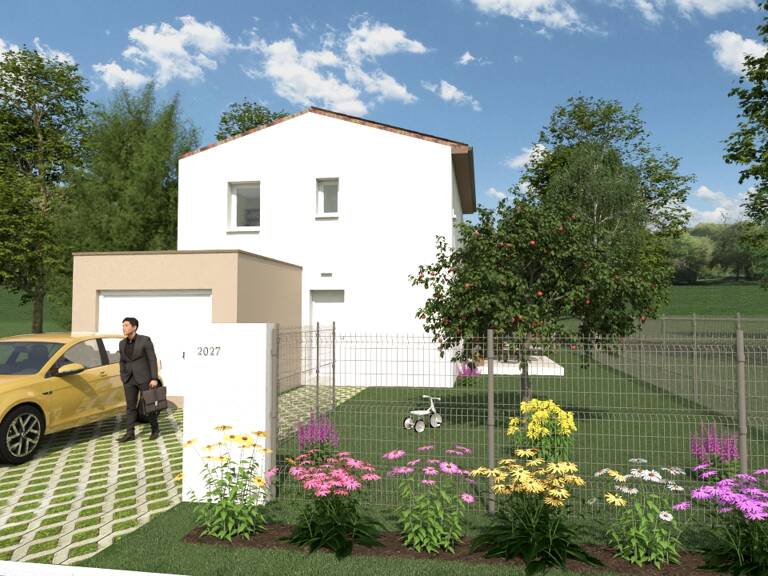 JONQUIERES: MAISON à vendre- 84 m² -  3 chambres - Sur terrain de 270 m² — photo 1