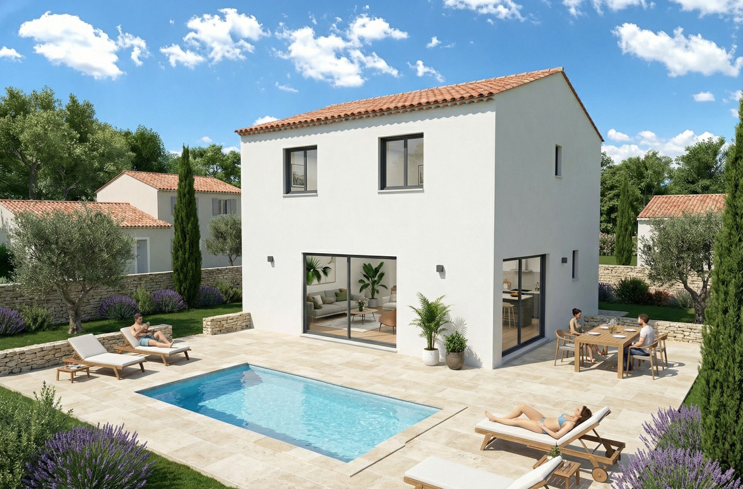 Villa / Maison  T4 à vendre Saint-Maximin-la-Sainte-Baume 83470