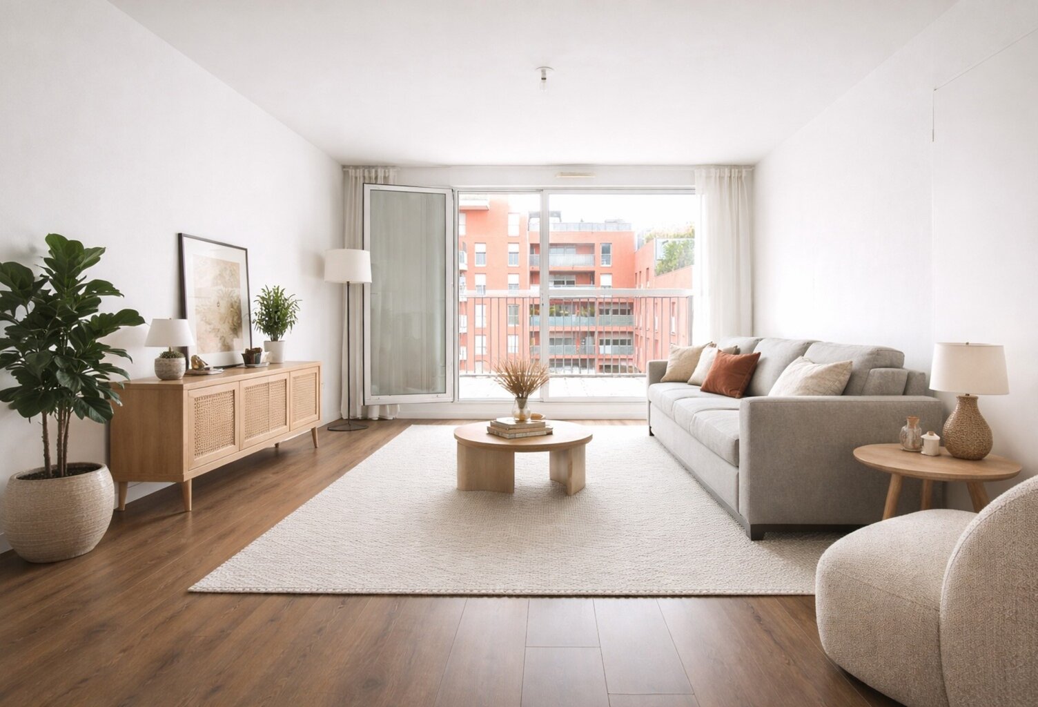 Appartement à vendre 3 pièces COLOMBES (92)68m²-2 chambres- balcon-parking — photo 1