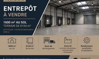 Local industriel 2 Pièces 1600 m² à vendre à Guise (02120)