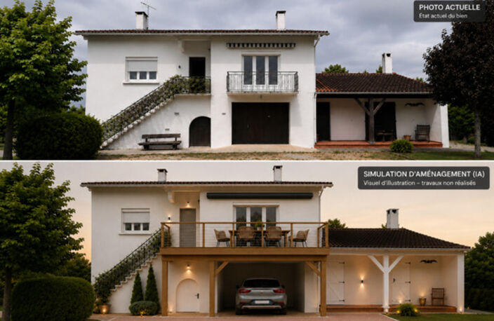 Dpt Haute Garonne (31), à vendre REVEL maison P6 — photo 2