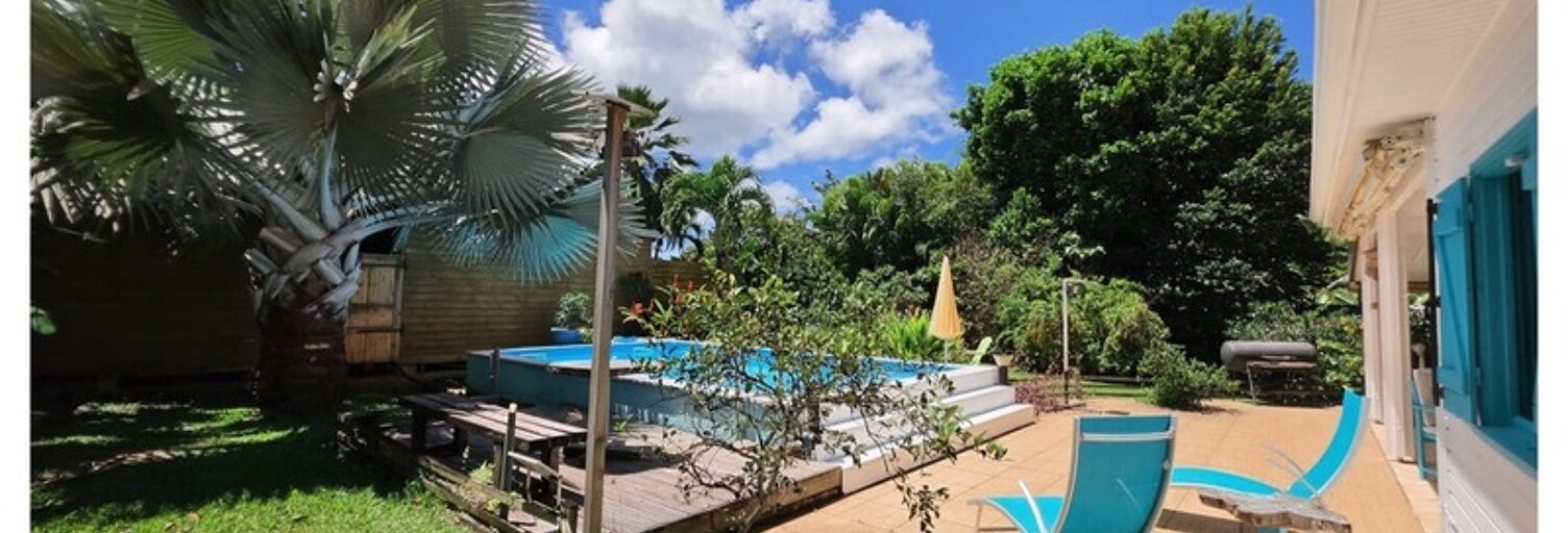 Maison 6 Pièces 108 m² à vendre à Pointe-Noire (97116)