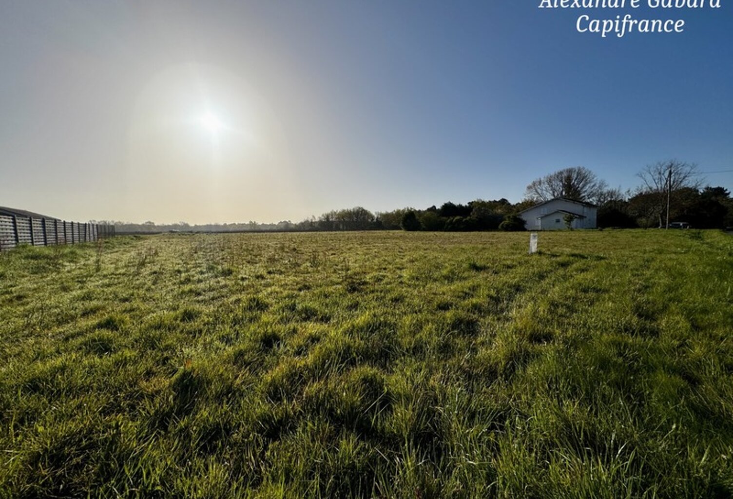 Terrain constructible aux portes de Langon - Environnement privilégié — photo 1