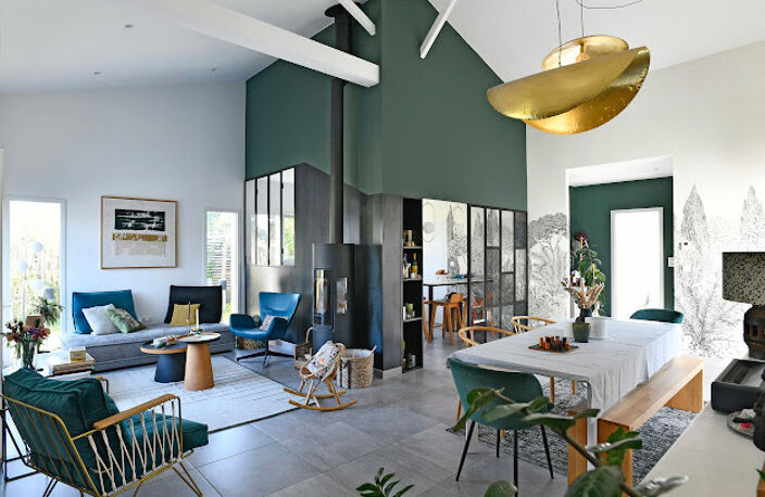Coup de cœur assuré pour cette maison neuve (2020) de 131 m² de plain-pied, 4 chambres, garage, jardin, dans son écrin de verdure — photo 2