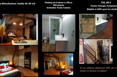 Appartement 1 pièces 750 €