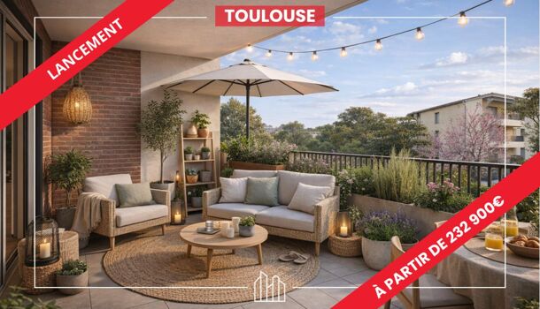 Appartement 3 pièces  à vendre Toulouse 31100
