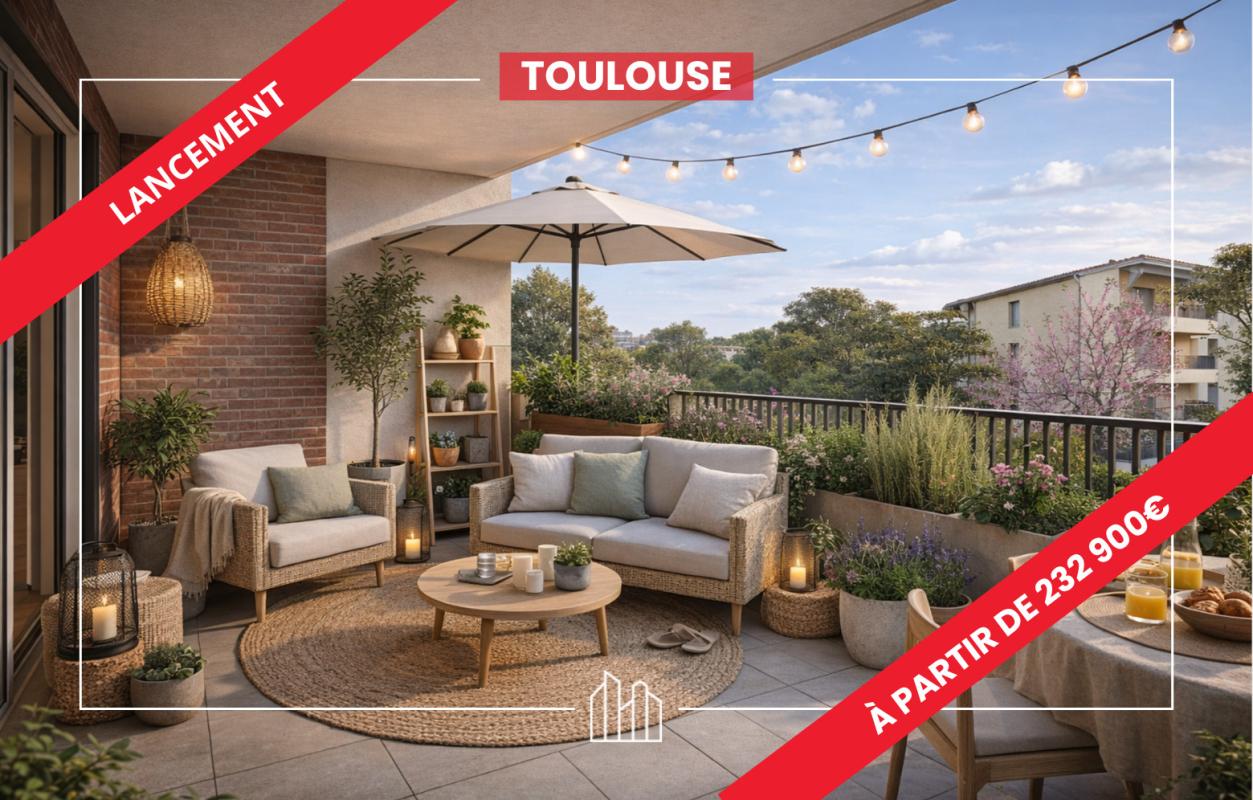 Appartement  T2 à vendre Toulouse 31100