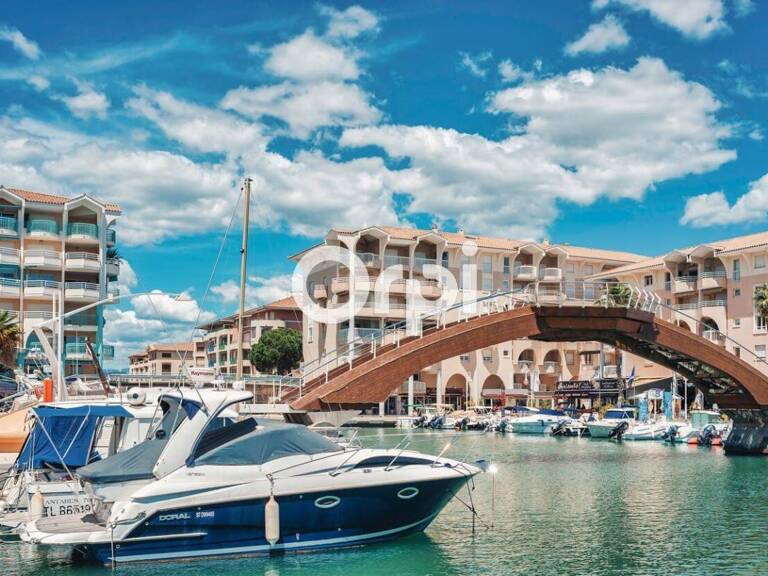 Appartement À Vendre T2 43m² Résidence avec piscine Terrasse Vue Port + balcon Parking — photo 1