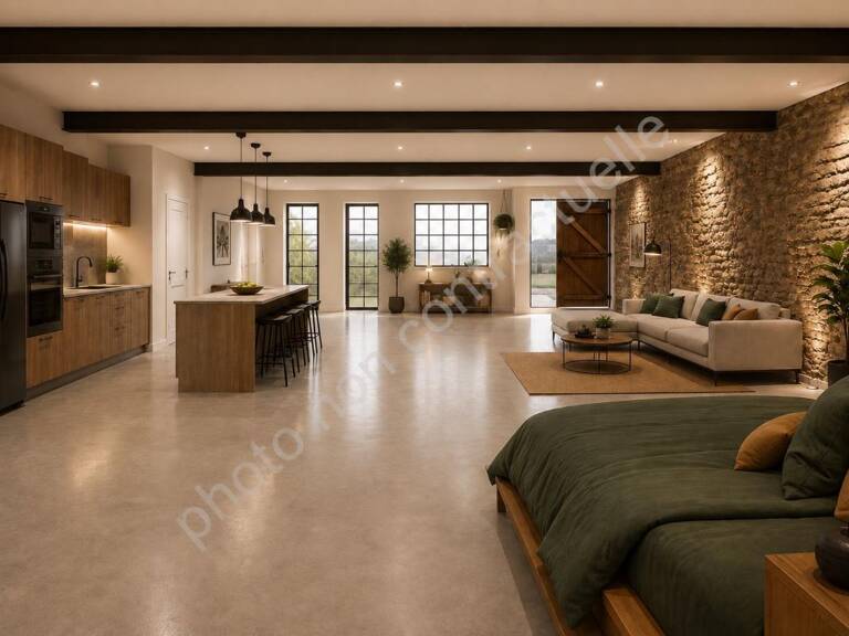   À VENDRE – LOCAL BRUT DE 114 m² – SAINT-LAURENT-SUR-GORRE — photo 1