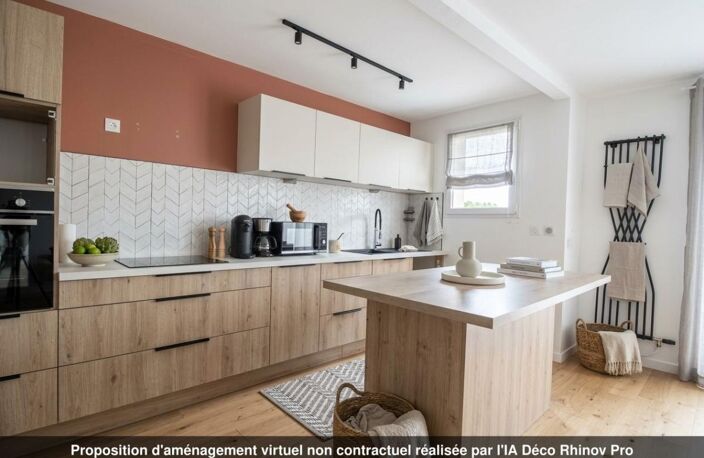 Appartement T4 - belle cuisine - Rénové - loggia - ilot central — photo 2