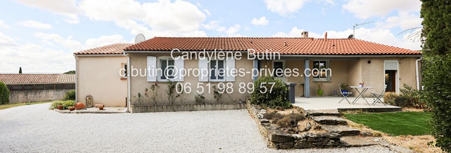 Maison 6 Pièces 152 m² à vendre à Malves-en-Minervois (11600)