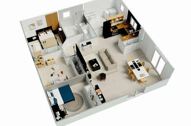 Maison 4 pièces 188283 €