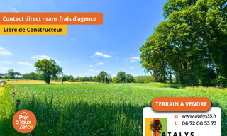 Terrain  360 m² à vendre à Dingé (35440)