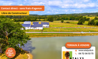 Terrain  357 m² à vendre à Bovel (35330)