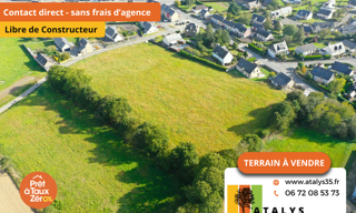 Terrain  313 m² à vendre à Romagné (35133)