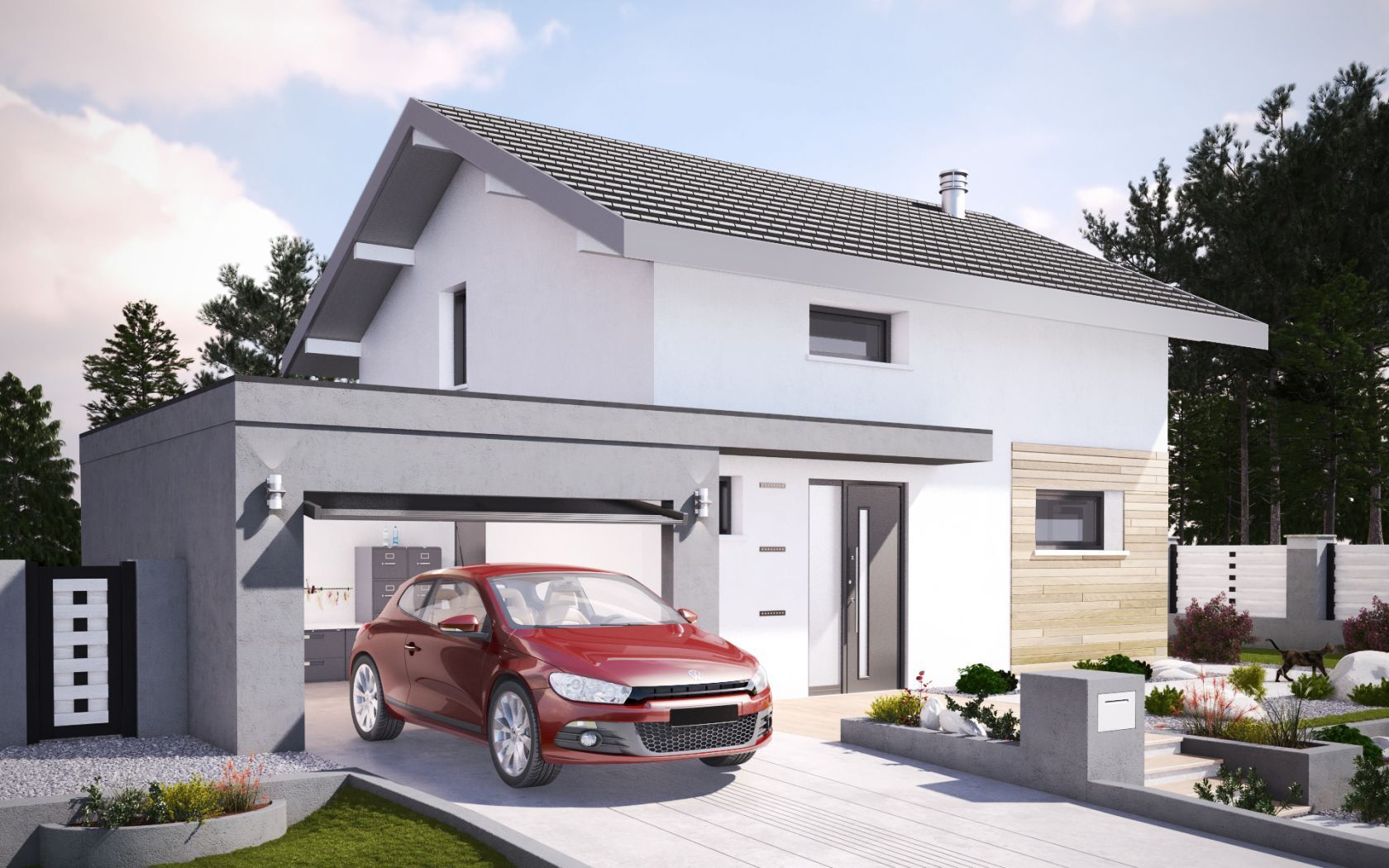 AV251128-Projet de construction d'une maison 95.65 m² avec terrain à ALBY-SUR-CHERAN (74)