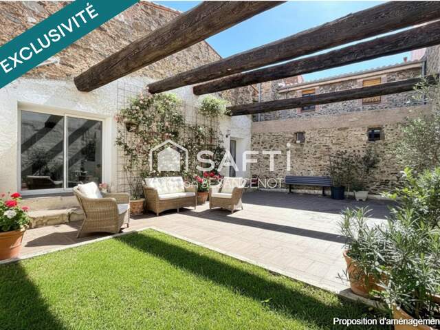 Maison de village traversante 132m² — photo du bien