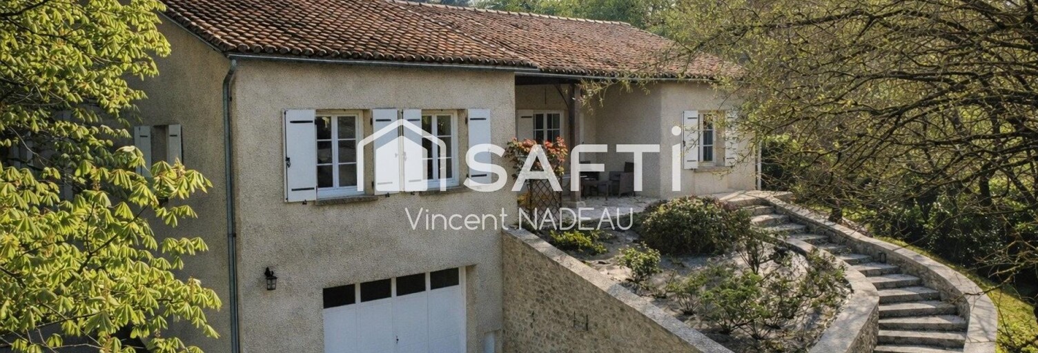 Maison 7 Pièces 194 m² à vendre à Montmoreau (16190)