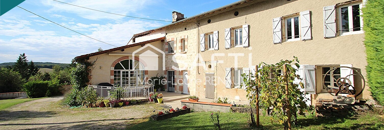 Maison 9 Pièces 270 m² à vendre à Saint-Gauzens (81390)