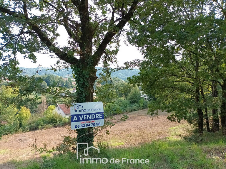 Vallée du LOT-  Terrain à bâtir avec très belle vue — photo 1