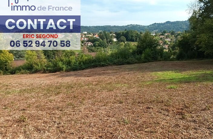 Vallée du LOT-  Terrain à bâtir avec très belle vue — photo 2