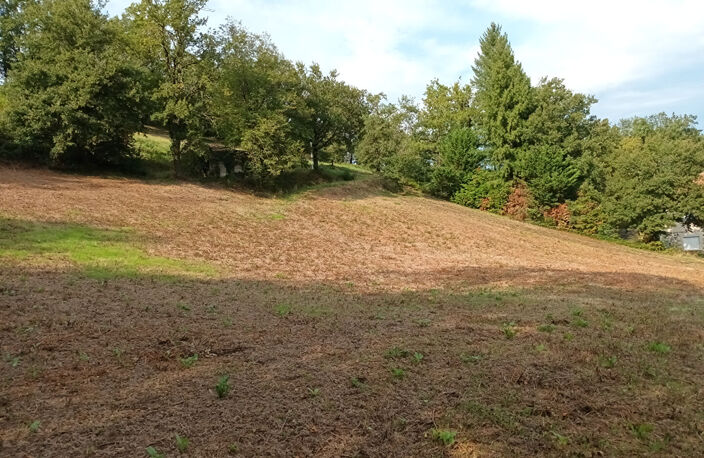 Vallée du LOT-  Terrain à bâtir avec très belle vue — photo 4