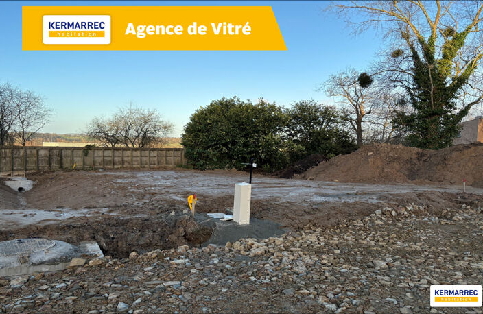 A VENDRE Terrain constructible viabilisé à Vitre 550 m² - 130 747  HAI — photo 3