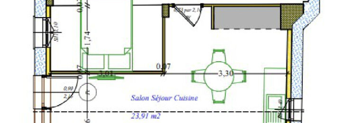 Appartement 2 Pièces 39 m² à louer à Le Thor (84250)