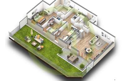 Appartement 4 pièces 593000 €