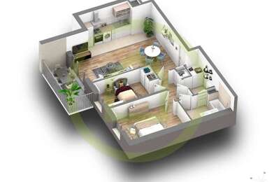 Appartement 3 pièces 465000 €