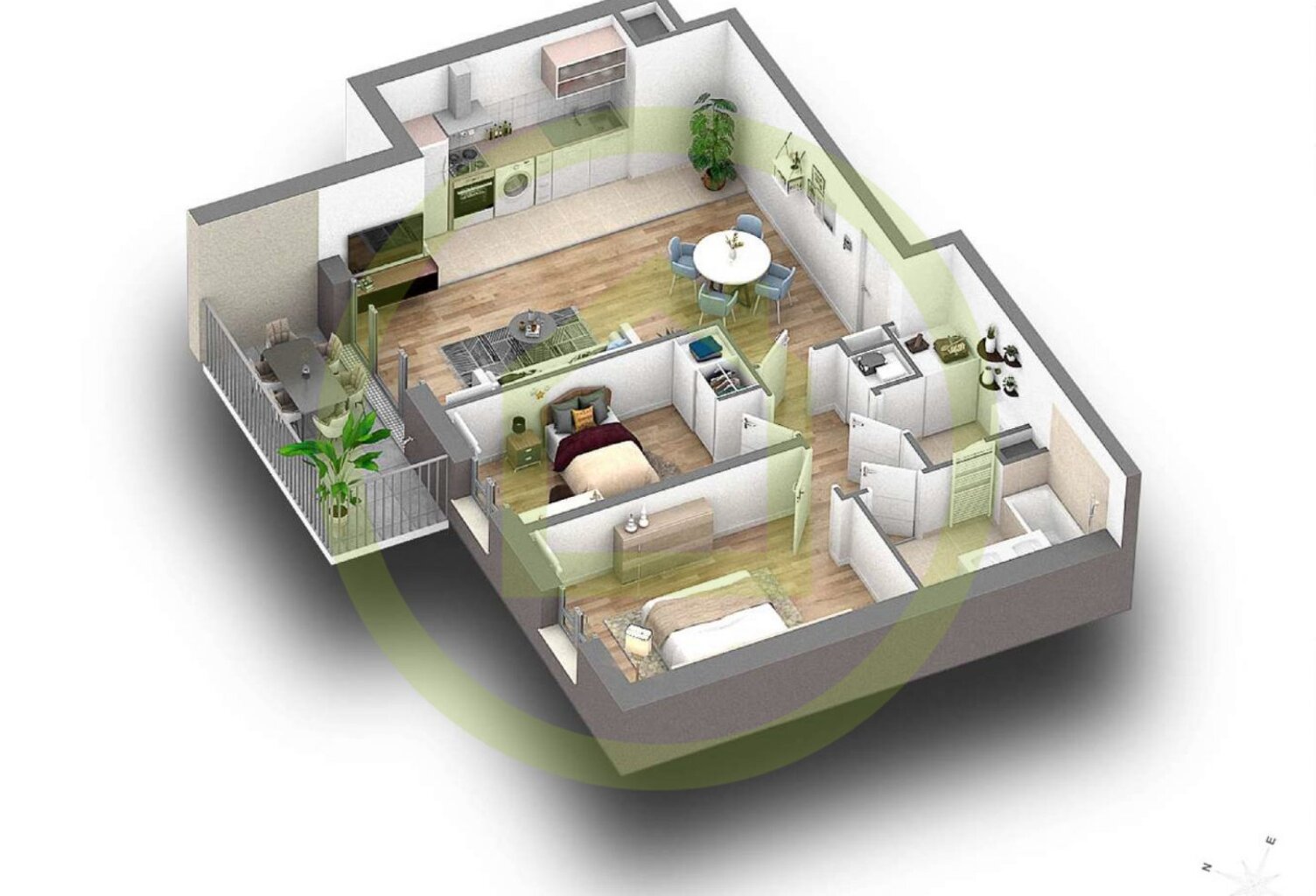 Appartement — photo 1