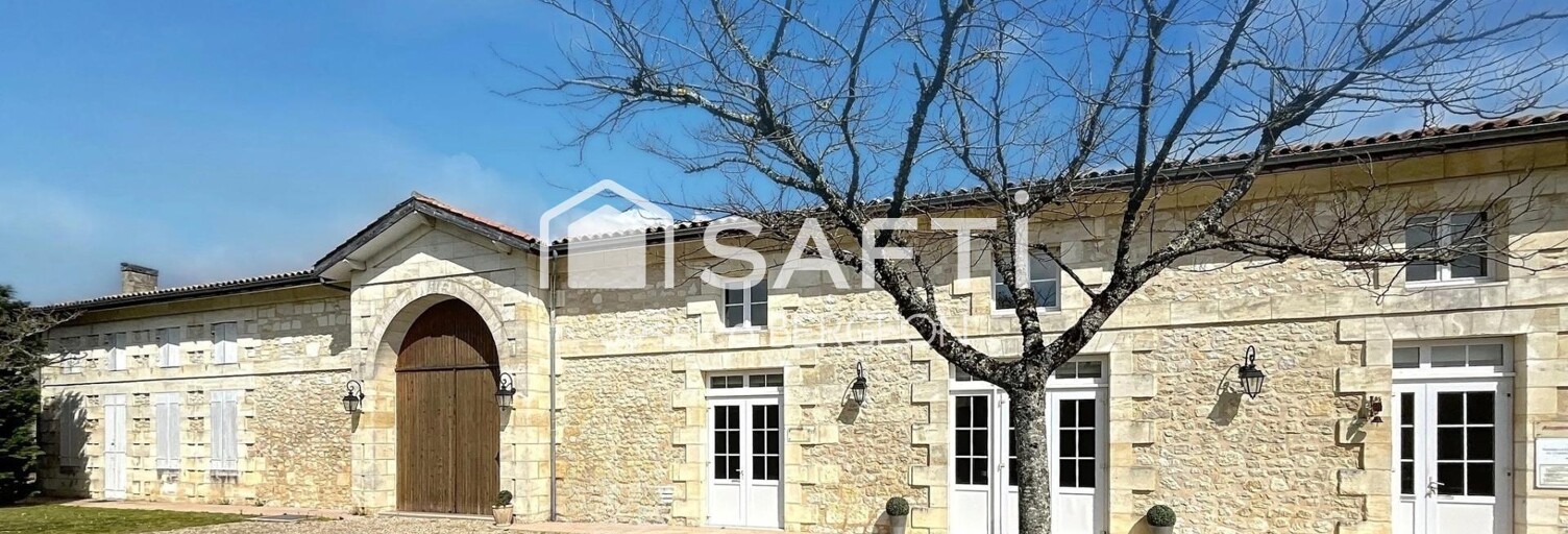 Maison 8 Pièces 720 m² à vendre à Villegouge (33141)