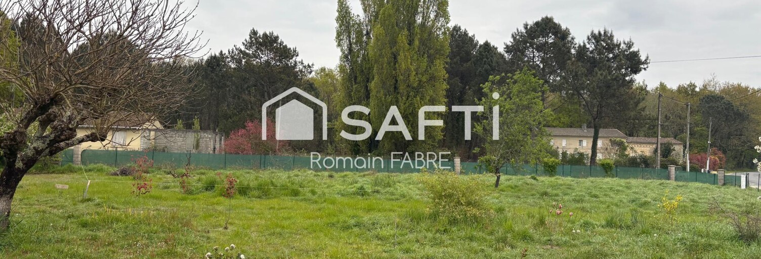 Terrain  620 m² à vendre à Val de Virvée (33240)