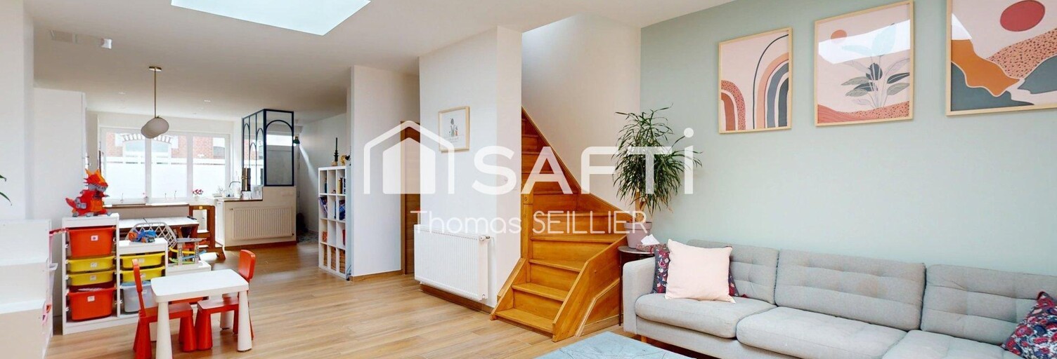 Maison 5 Pièces 115 m² à vendre à Roubaix (59100)