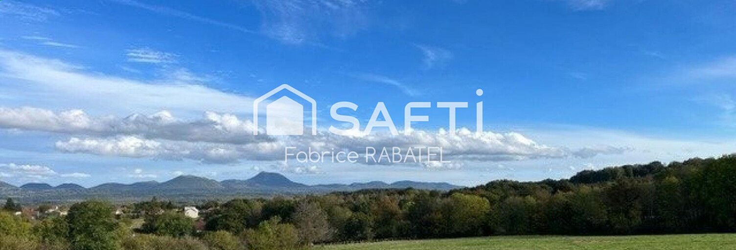 Terrain  1650 m² à vendre à Bromont-Lamothe (63230)