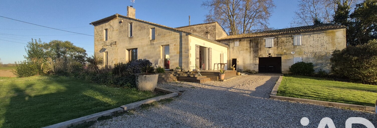 Maison 8 Pièces 155 m² à vendre à Civrac-sur-Dordogne (33350)