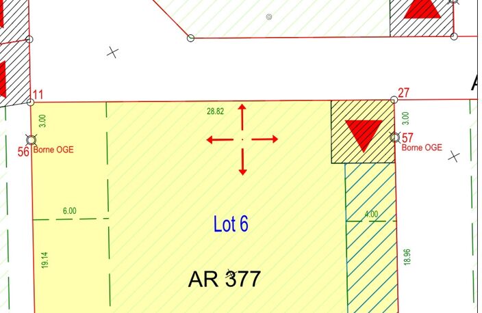 Vente Terrain à bâtir 635 m&sup2; — photo 2