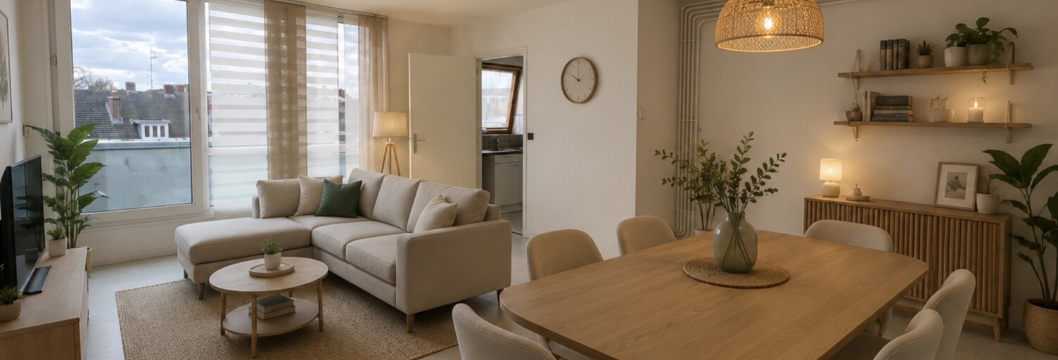 Appartement 4 Pièces 69 m² à vendre à Douai (59500)