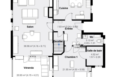 Maison 5 pièces 490000 €
