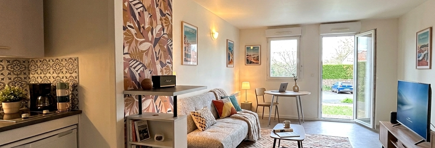 Appartement 1 Pièce 24 m² à louer à Joué-lès-Tours (37300)