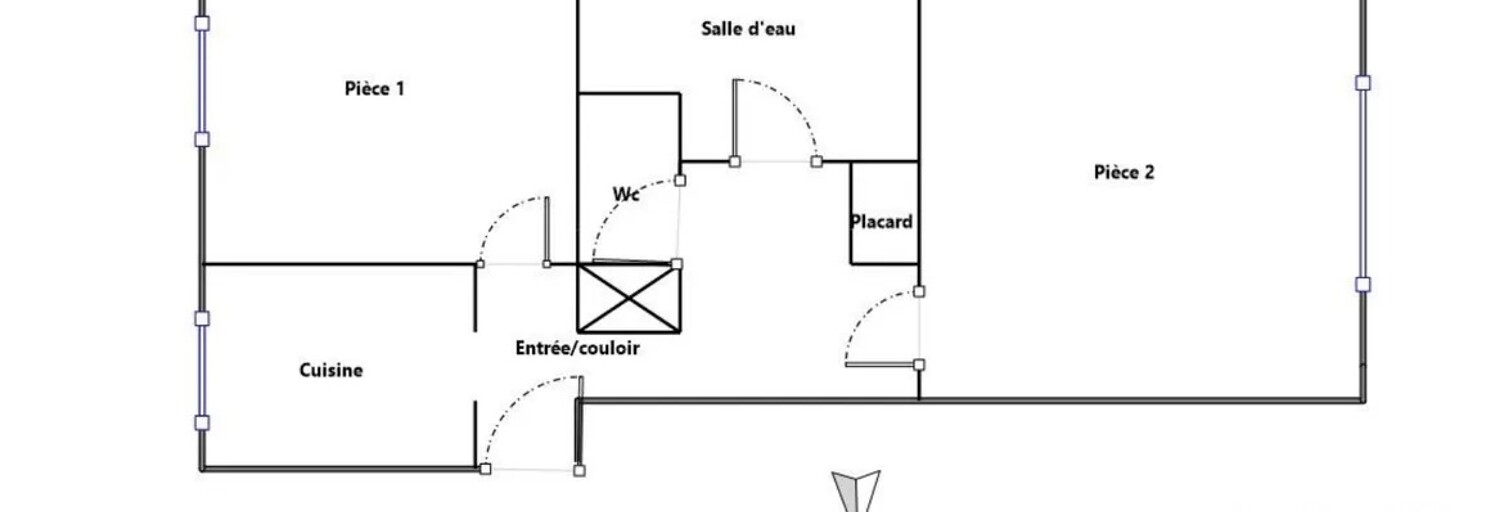Appartement 2 Pièces 44 m² à vendre à Rennes (35000)