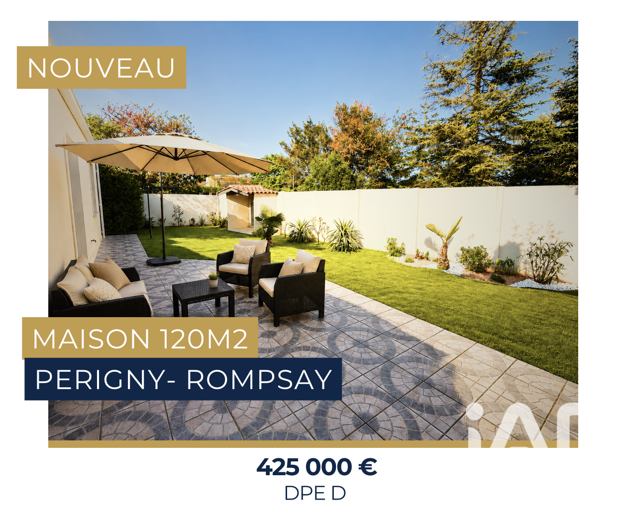Maison à vendre, 4 pièces, 120 m², Périgny