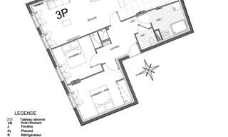 Appartement 3 Pièces 69 m² à vendre à Trilport (77470)