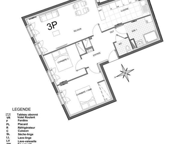 Vente Appartement 3 pièces — photo du bien