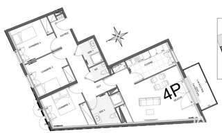 Appartement 4 Pièces 81 m² à vendre à Trilport (77470)